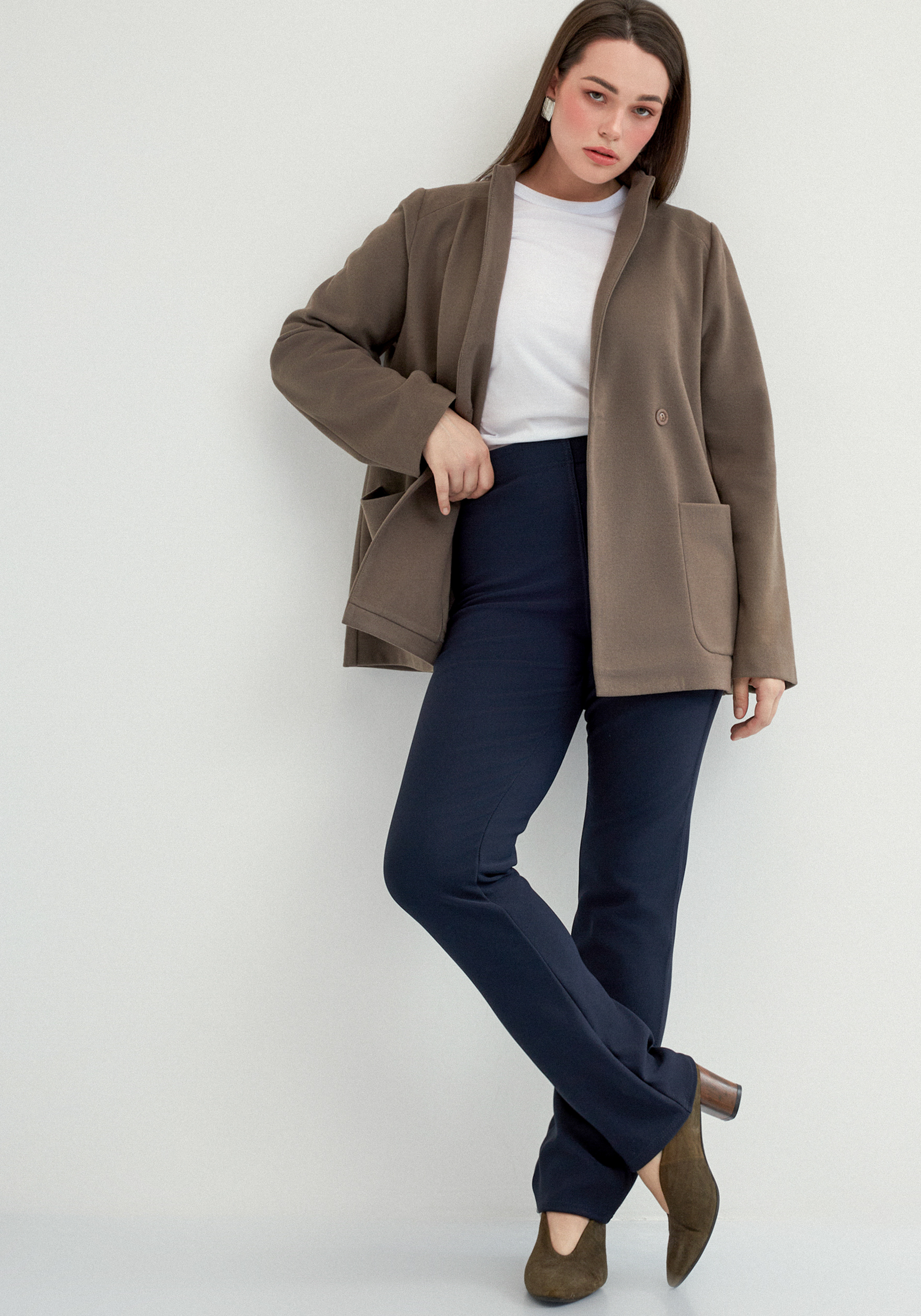 Брюки-утяжка прямые