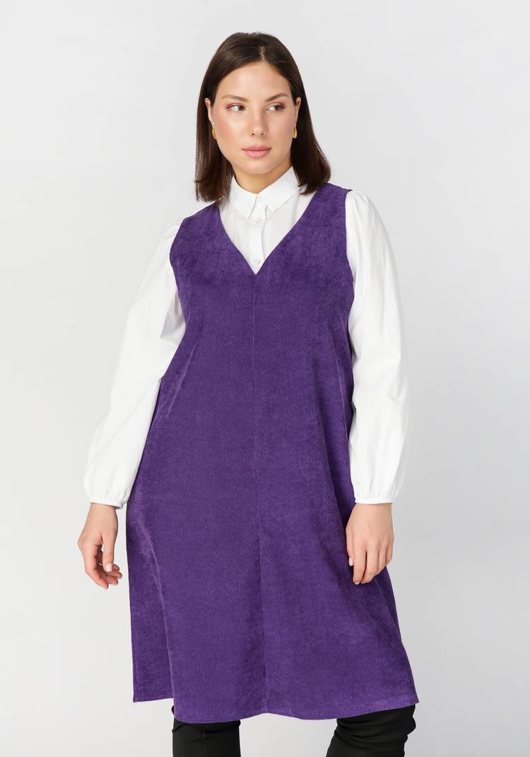 Сарафан вельветовый без застежек Маргарита шир.  750, рис. 21