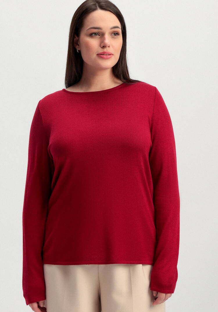 Джемпер базовый удлиненный шир.  750, рис. 26