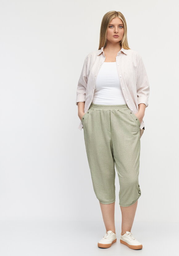 Брюки-капри Мишель шир.  580, рис. 7