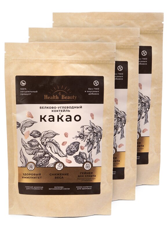 Белково-углеводный коктейль с какао, 3 шт. шир.  580, рис. 1