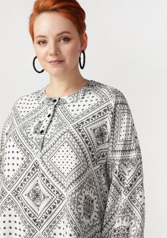 Блуза Приятное мгновение шир.  580, рис. 2