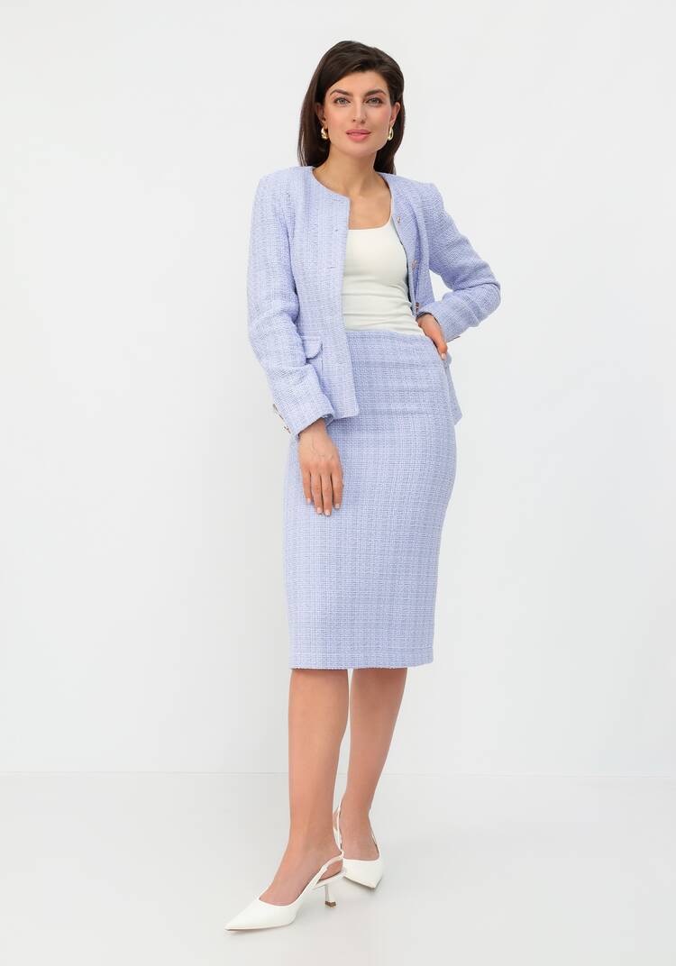 Юбка миди классическая шир.  750, рис. 20