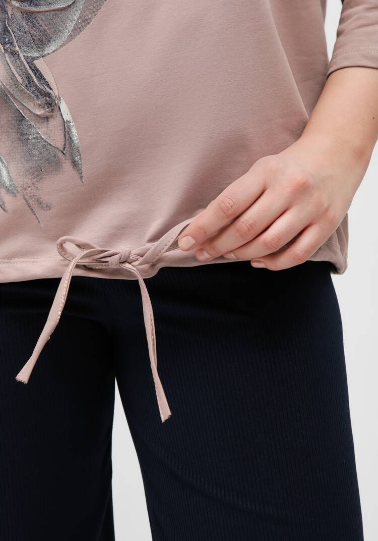 Блуза с принтом на кулиске шир.  750, рис. 11