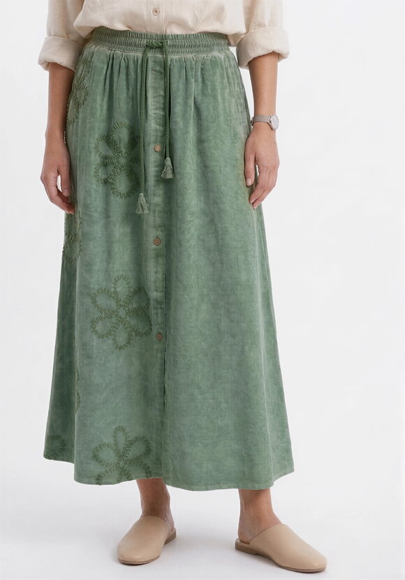 Юбка с объемным узором шир.  580, рис. 4