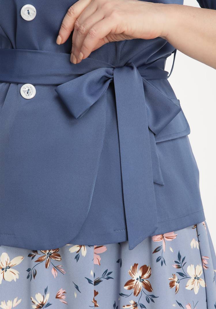 Костюм двойка: жакет и юбка шир.  750, рис. 6