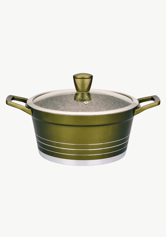 Кастрюля GREEN STONE с гранитным покрытием шир.  580, рис. 1