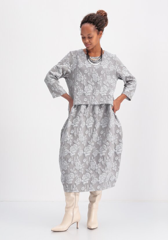 Платье бохо с цветочным принтом шир.  580, рис. 22