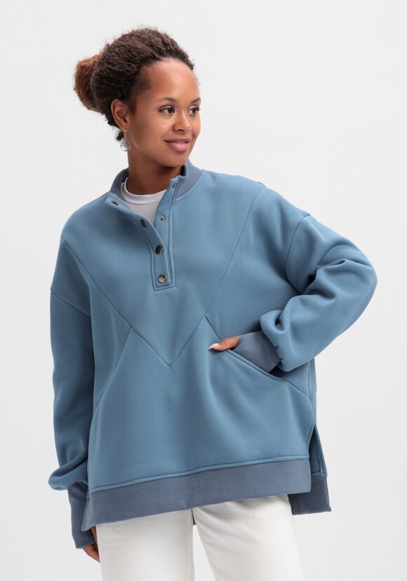 Толстовка с застёжкой на кнопках шир.  580, рис. 1