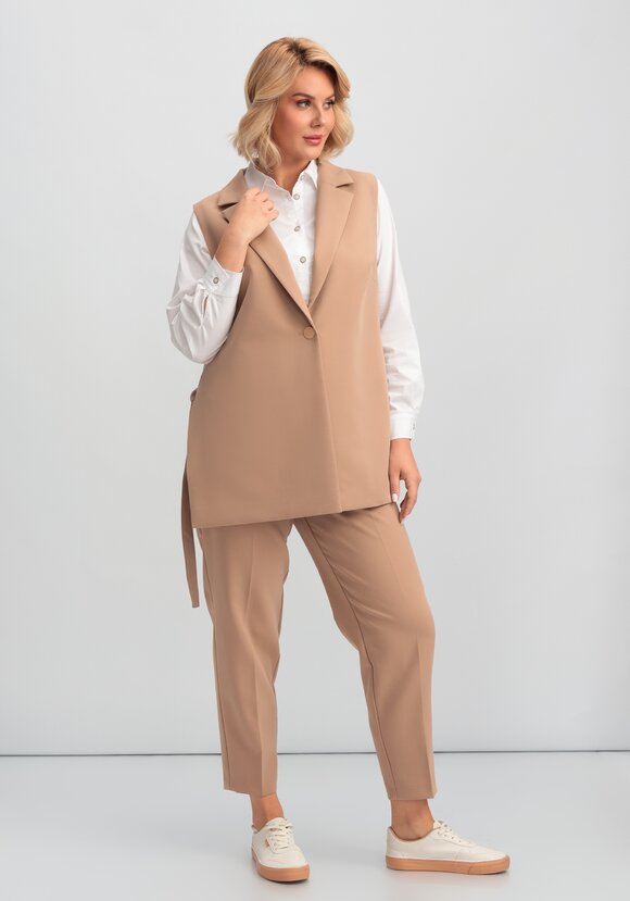 Жилет без боковых швов шир.  580, рис. 2