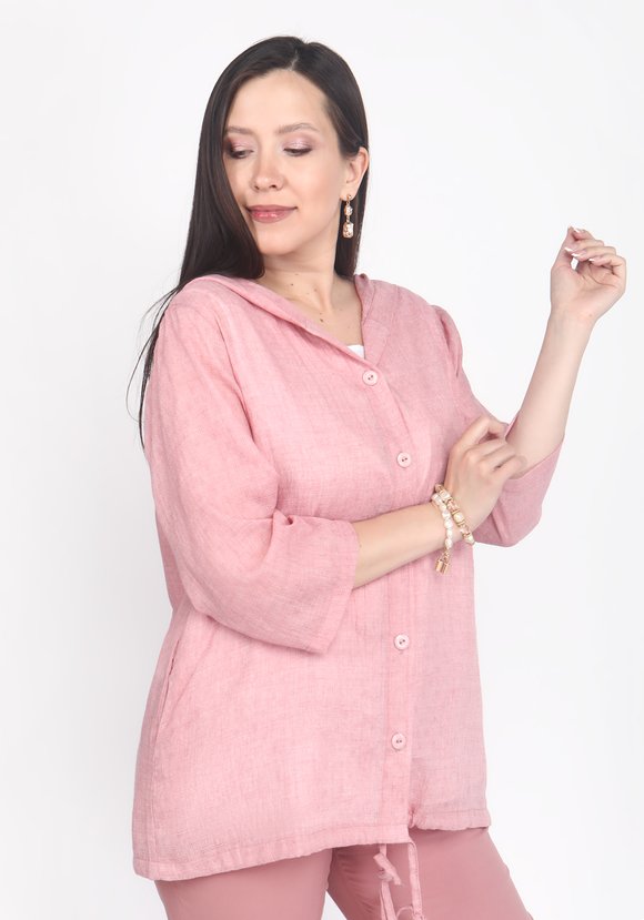 Блуза Нежный рассвет шир.  580, рис. 17