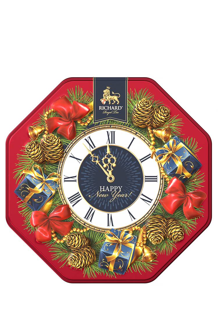 Чай Блестящего Нового года! чёрный листовой шир.  750, рис. 5