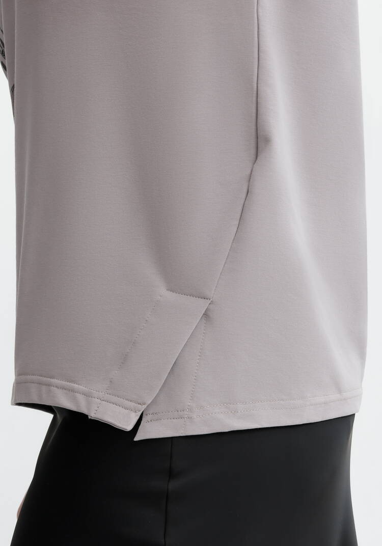 Блуза с принтом цветка и рукавом 3/4 шир.  750, рис. 6