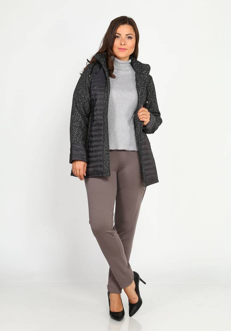 Куртка утепленная приталенная на молнии шир.  750, рис. 10