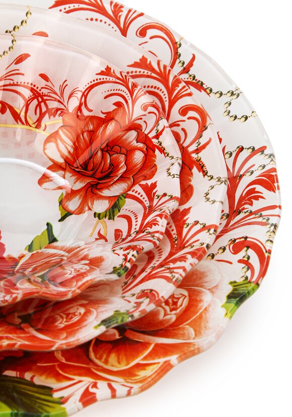 Набор салатников из стекла, 3 шт. шир.  580, рис. 48