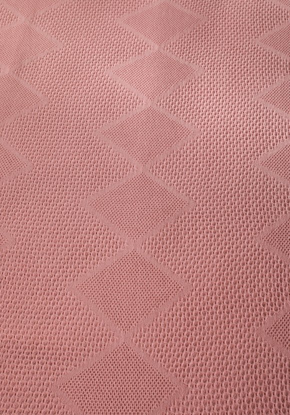 Покрывало-плед из хлопка с бахромой Айшель шир.  580, рис. 9