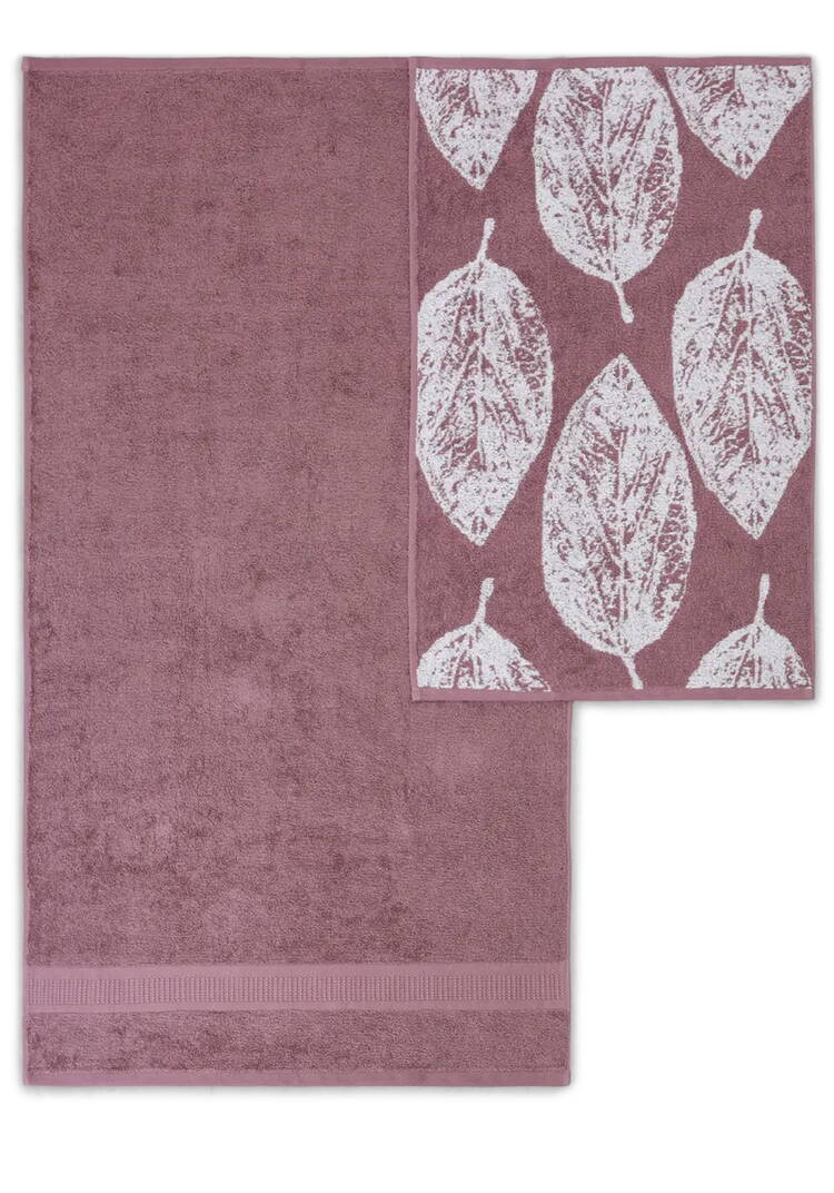 Комплект махровых полотенец Нежность, 2 шт. шир.  750, рис. 4