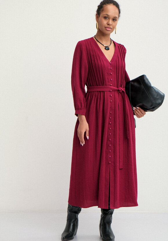 Платье с пуговицами по планке Эмили шир.  580, рис. 17