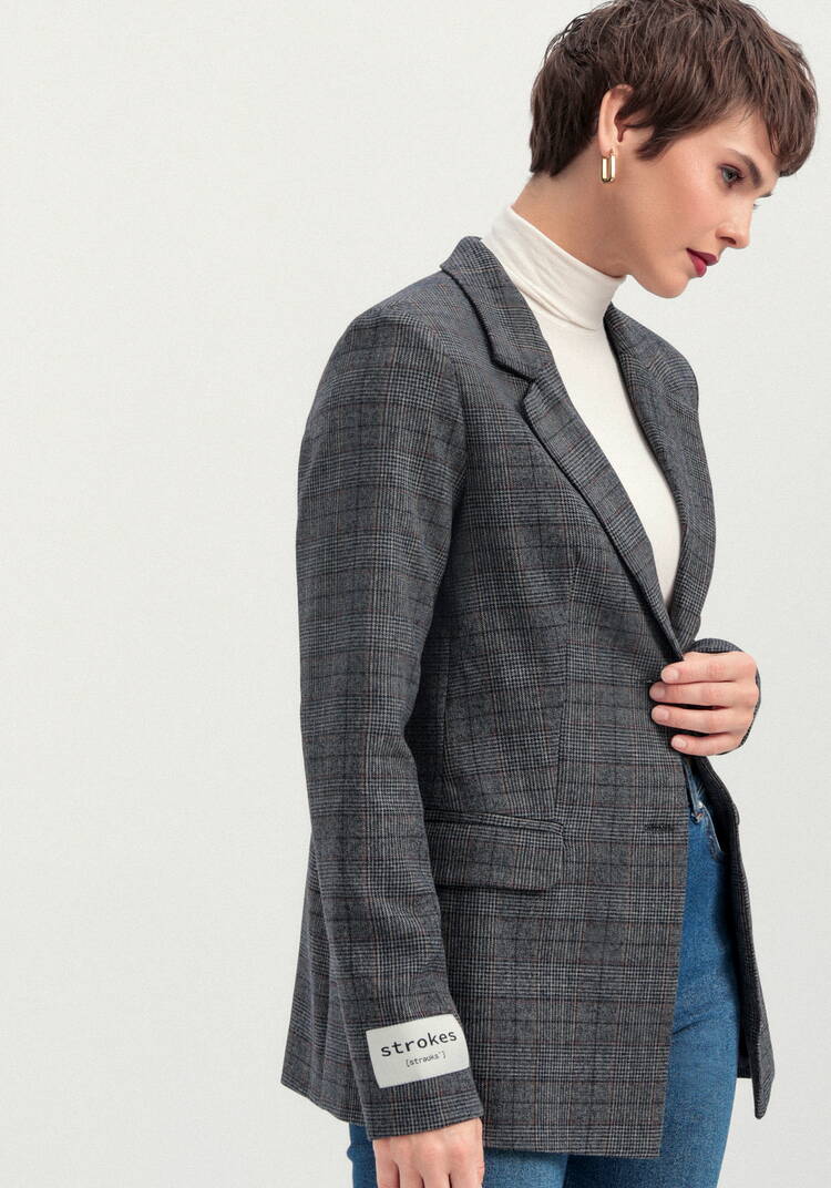 Пиджак с нашивкой на рукаве шир.  750, рис. 7