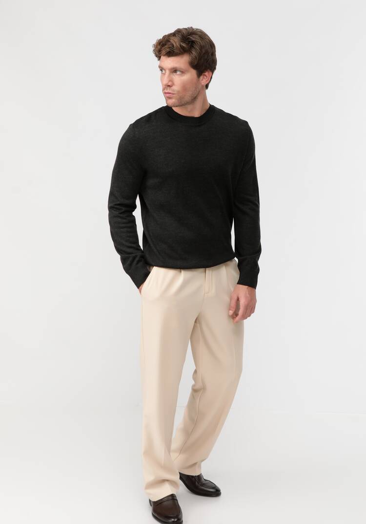 Джемпер классический с длинным рукавом шир.  750, рис. 31