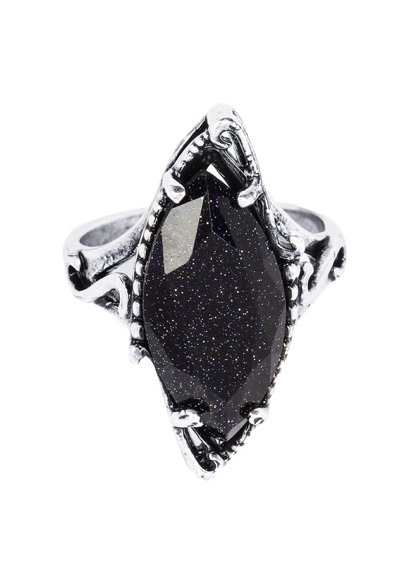 Комплект (серьги, кольцо) Капля авантюрина шир.  580, рис. 4