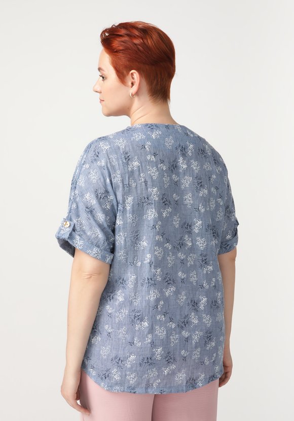 Блуза Нежный день шир.  580, рис. 11