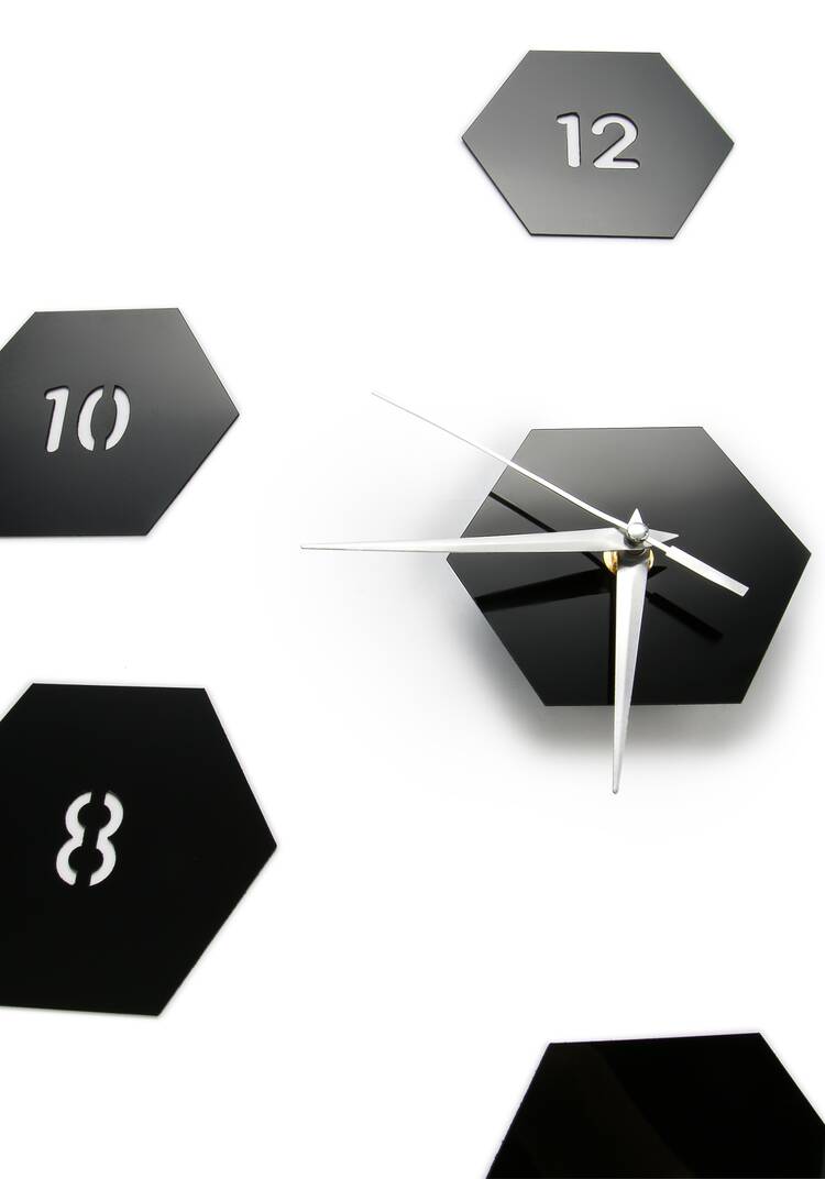 Часы настенные 3D Соты шир.  750, рис. 7