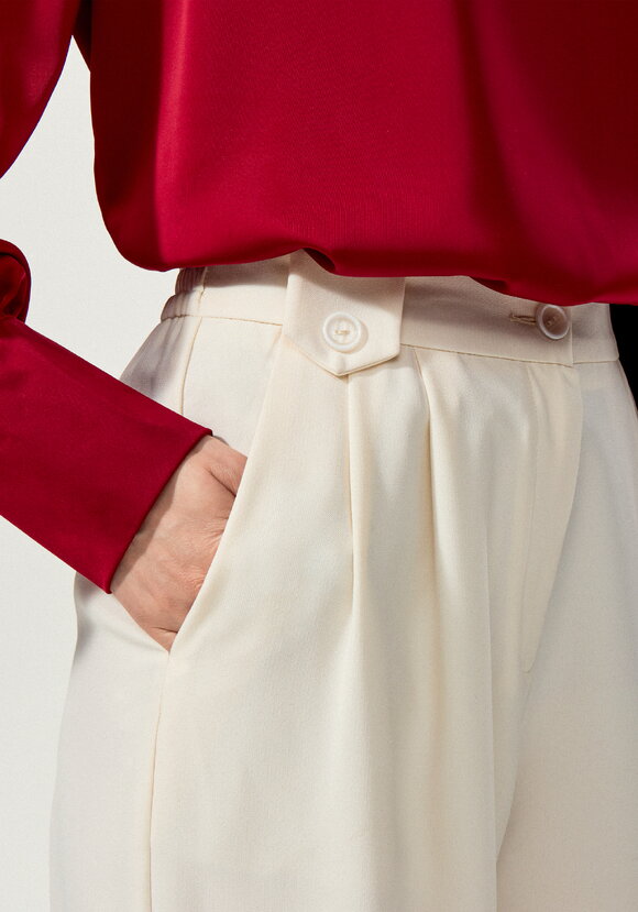 Брюки со складками свободные шир.  580, рис. 11