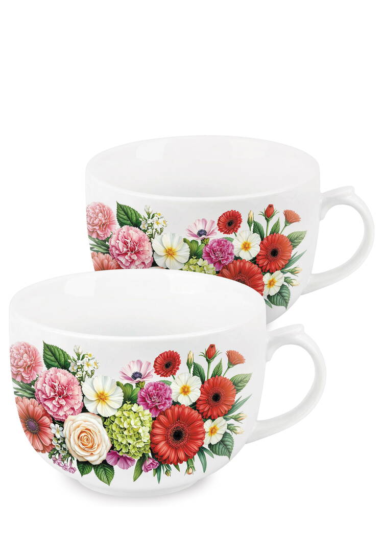 Набор бульонных чашек, 2 шт. шир.  750, рис. 16