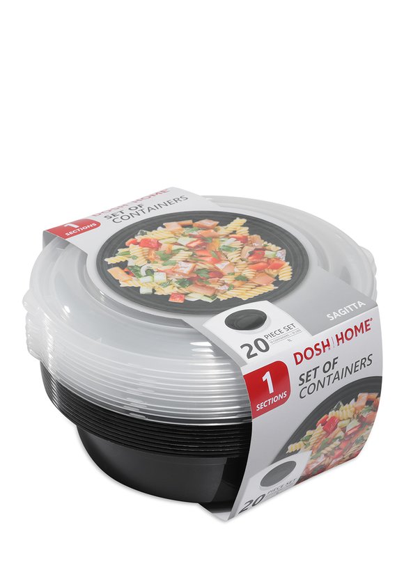 DOSH HOME Набор контейнеров SAGITTA, круглый шир.  580, рис. 2