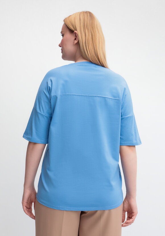 Футболка с принтом Золотой цветок шир.  580, рис. 33