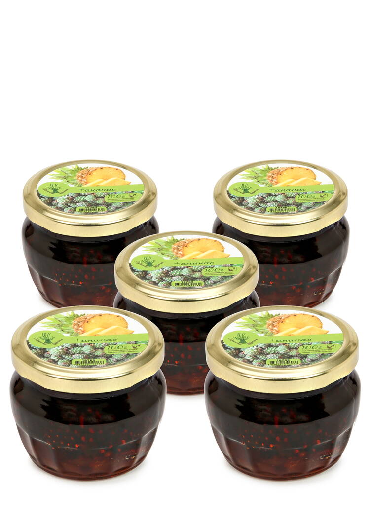 Варенье шишка, 4 шт. + 1 в подарок шир.  750, рис. 19