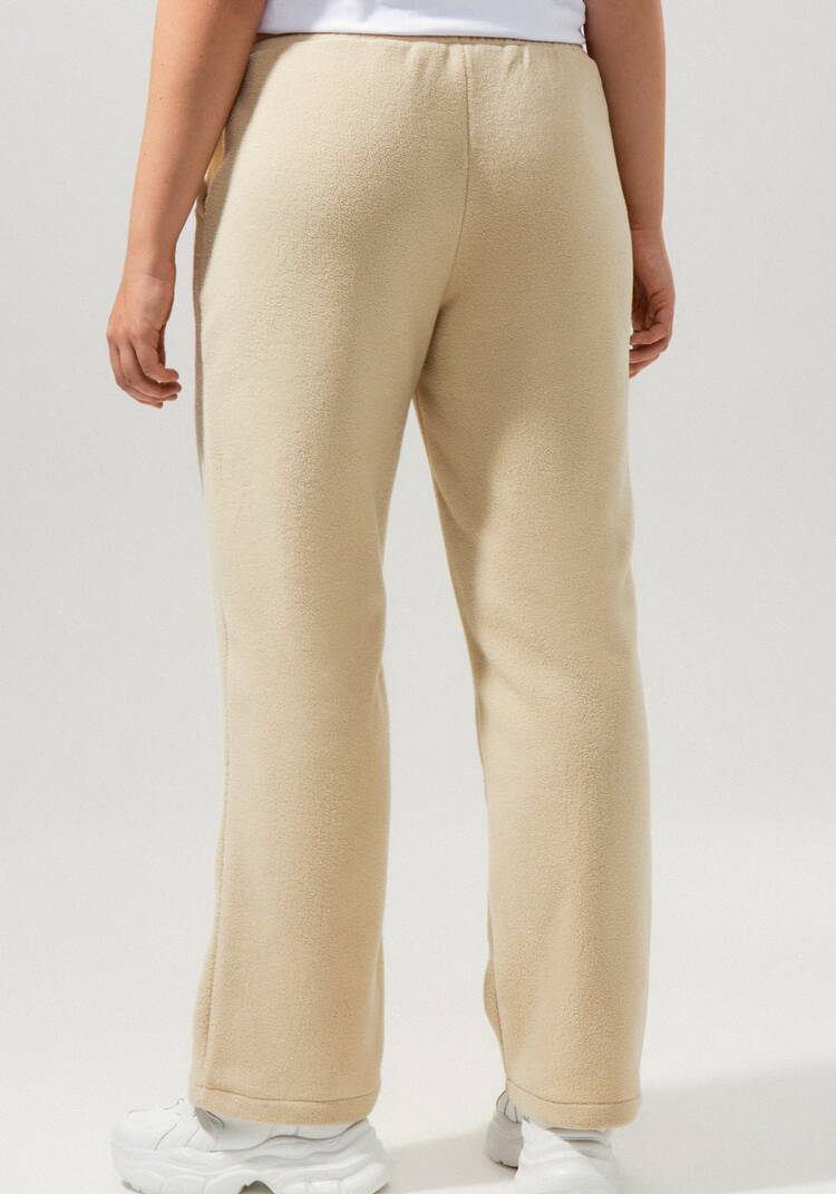 Брюки прямые из флиса шир.  750, рис. 3