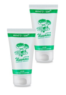Крем для омоложения кожи Шиитаке, 2 шт.