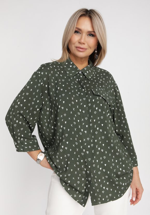 Блуза Дыхание природы шир.  580, рис. 1