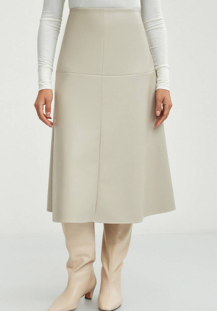 Юбка годе с начесом шир.  750, рис. 4