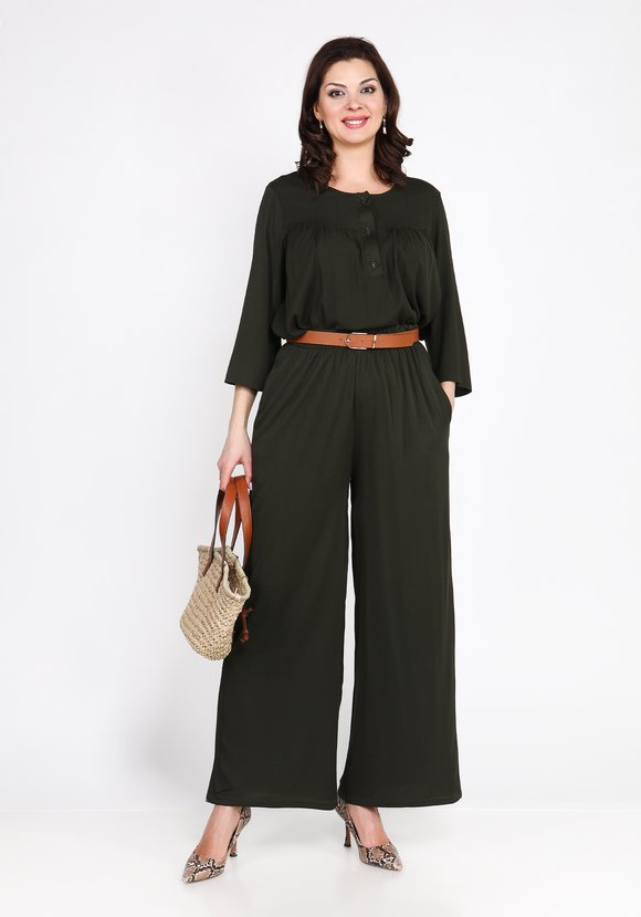 Блуза свободного кроя на пуговичках шир.  580, рис. 4