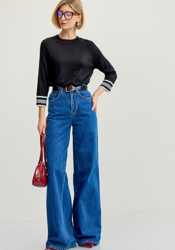 Джемпер с рукавом реглан до локтя шир.  580, рис. 29