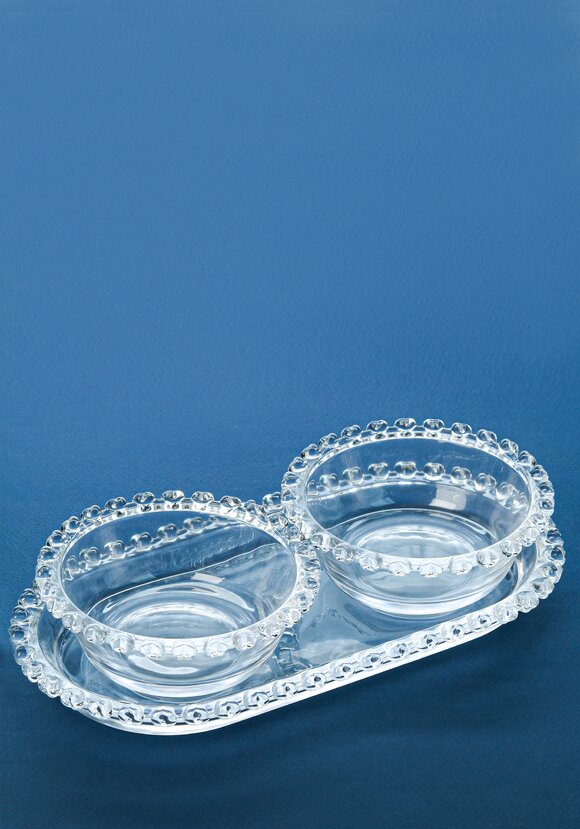 Набор их 2-х соусников на блюде шир.  580, рис. 1