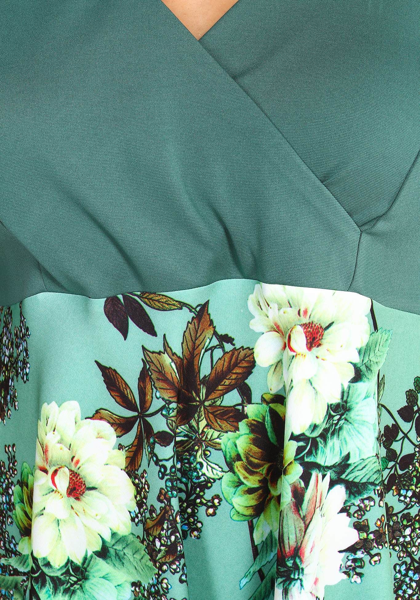 Платье "Дивный сад" Bianka Modeno, размер 50, цвет салатовый - фото 5