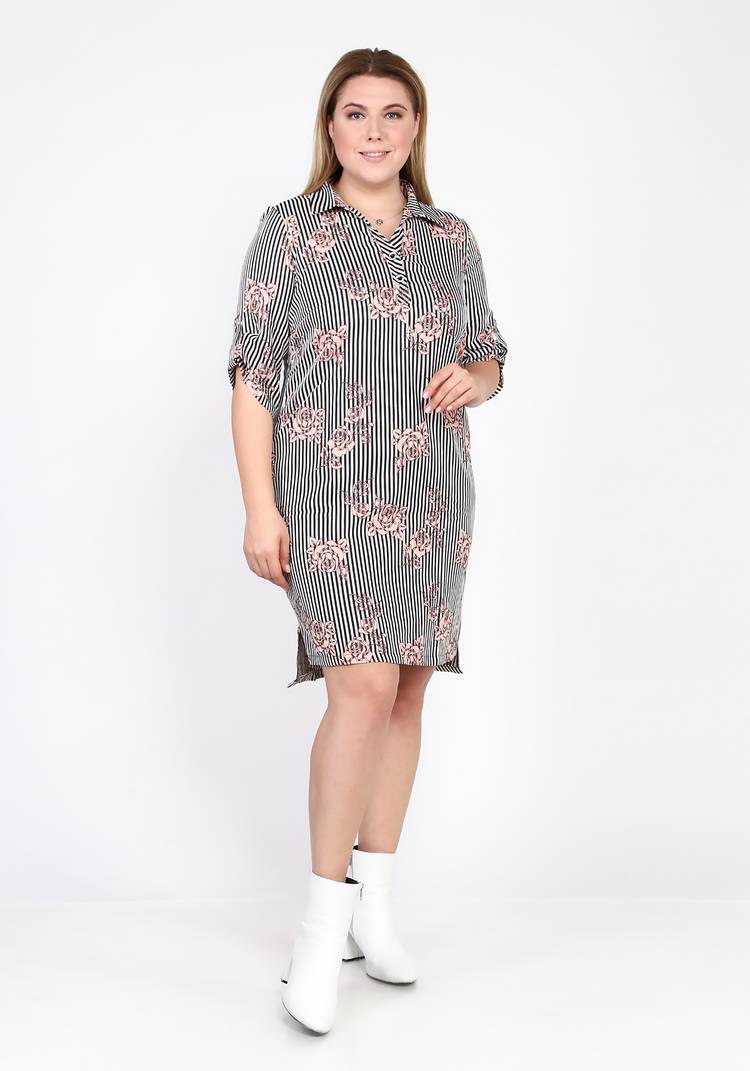 Платье Элегантность Розы шир.  750, рис. 5