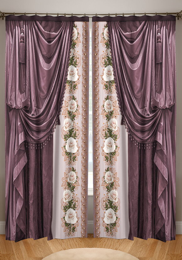 Комплект фотоштор Анфилада шир.  580, рис. 6