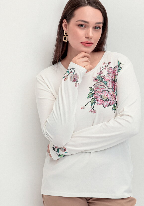 Лонгслив Джина шир.  580, рис. 23