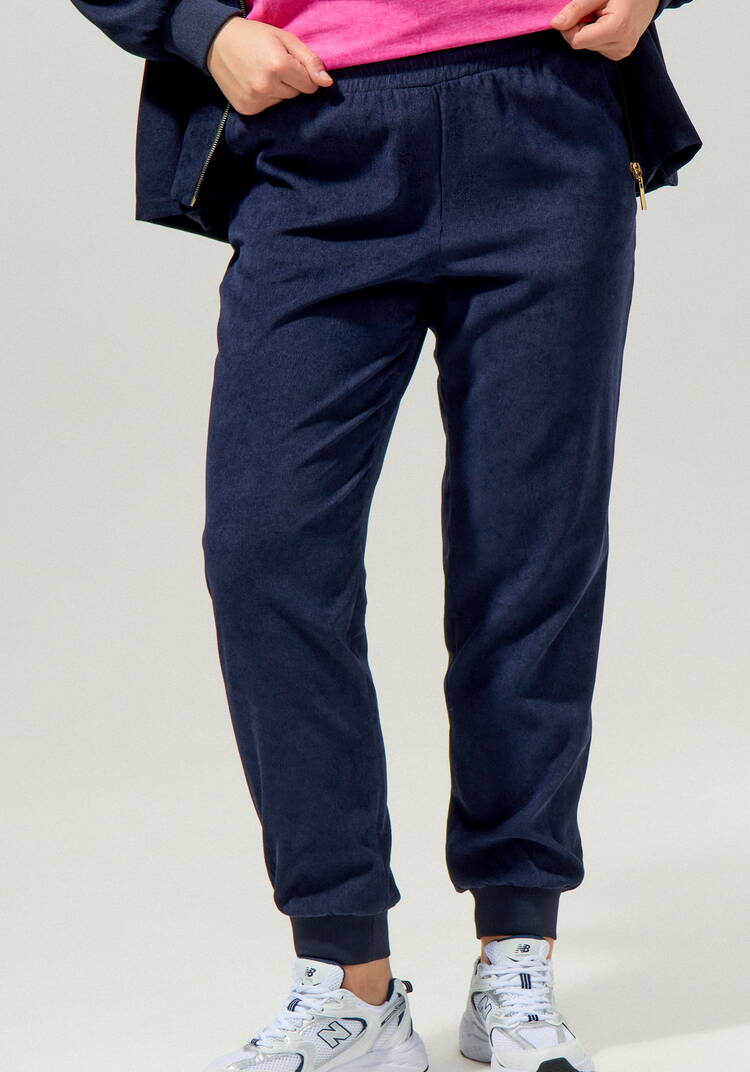 Брюки из микровельвета на резинке шир.  750, рис. 7