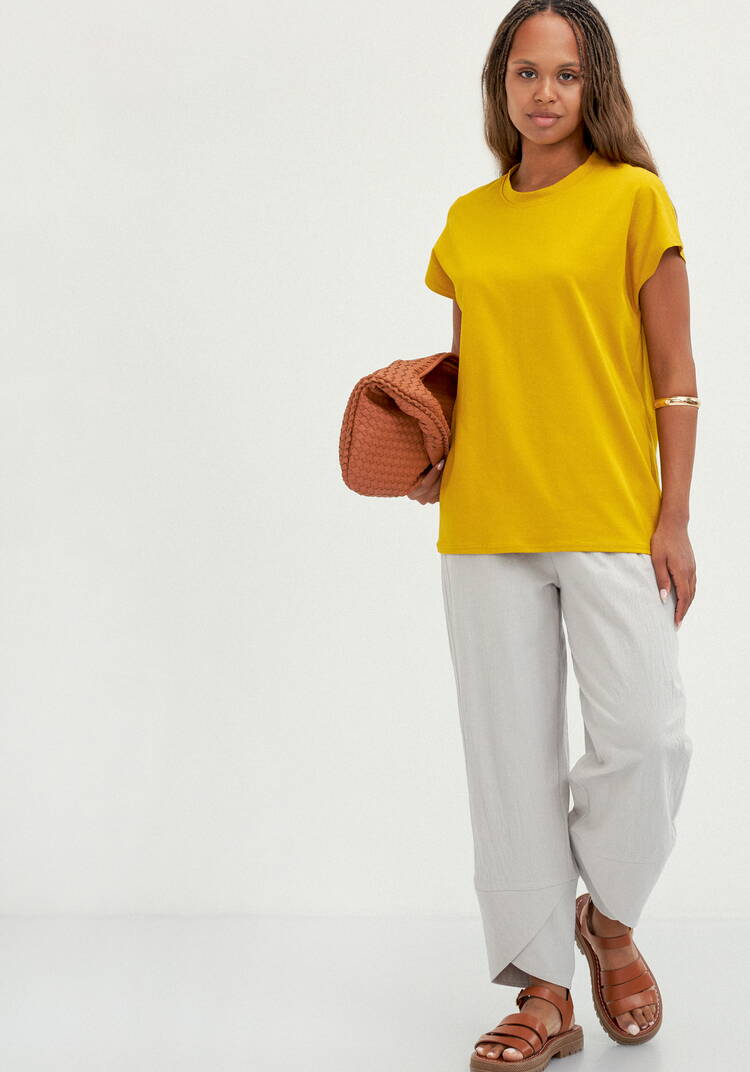 Футболка базовая со спущенным плечом шир.  750, рис. 25