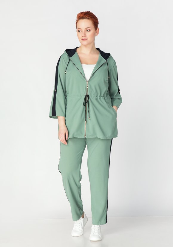 Комплект брюки и ветровка с капюшоном шир.  580, рис. 21