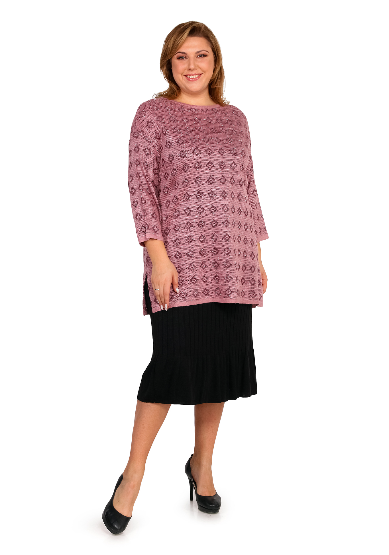 

Туника Геометрия Чувств, Розовый