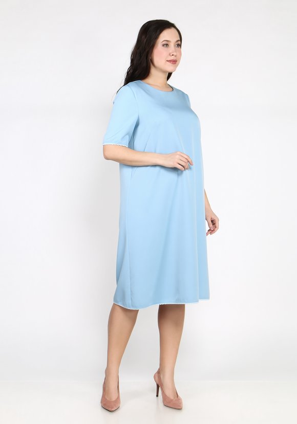 Платье А силуэта Адель шир.  580, рис. 10