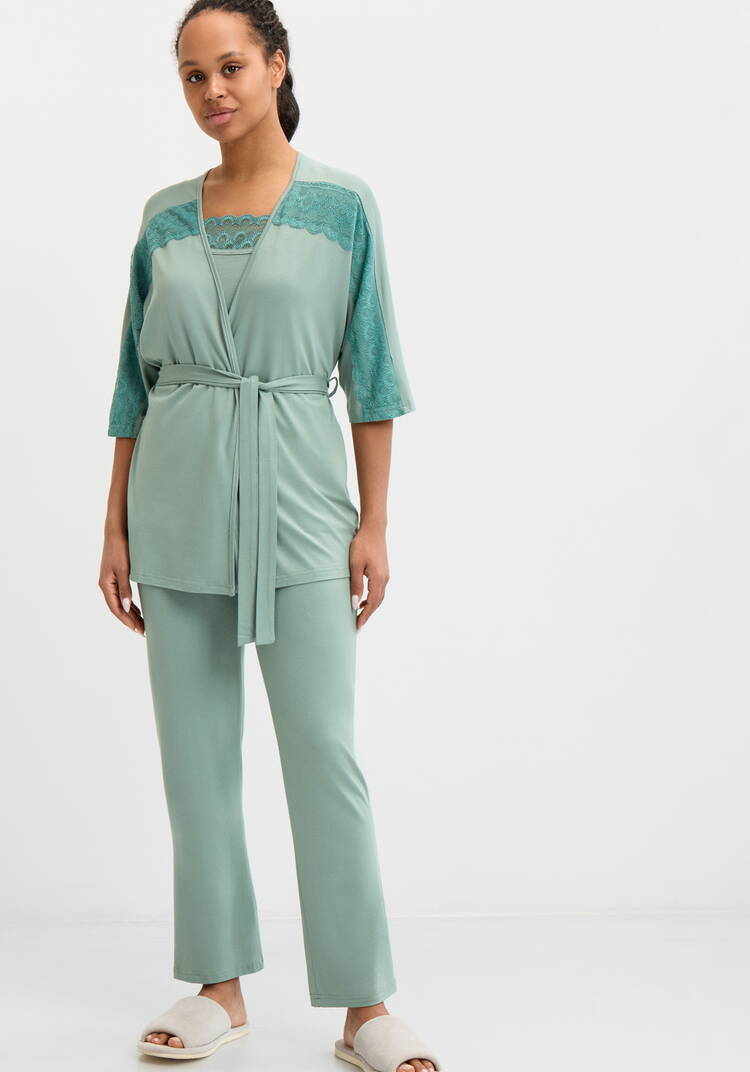 Комплект с пеньюаром Диана шир.  750, рис. 1