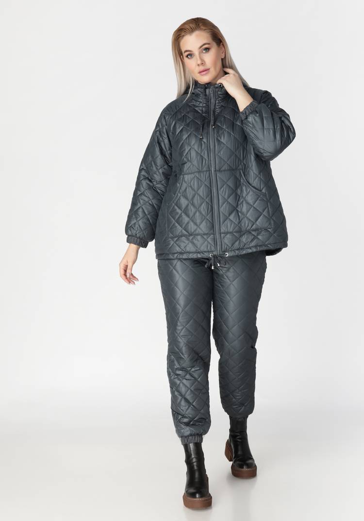 Брюки стеганые на резинке шир.  750, рис. 3